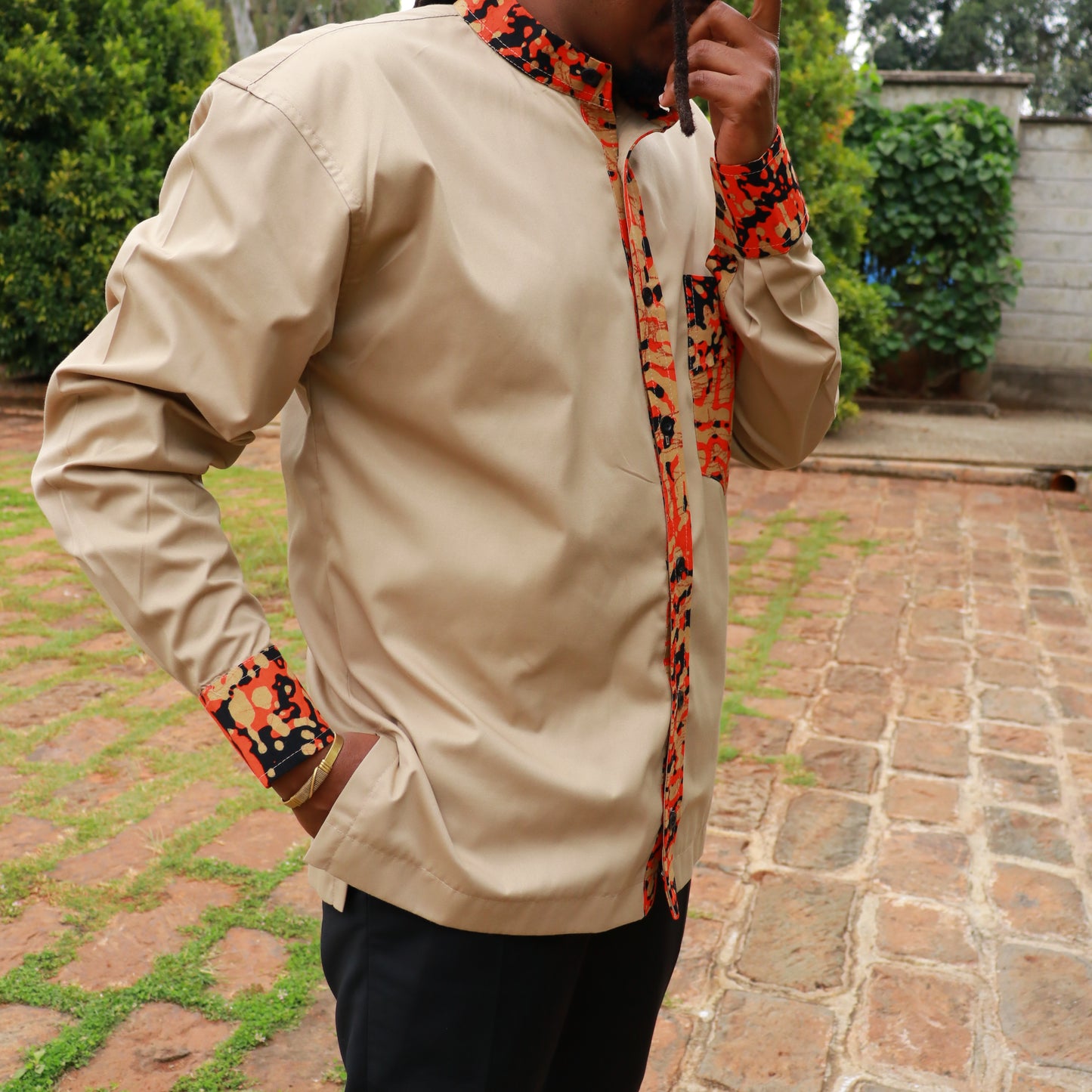 Long sleeve shirt -  African