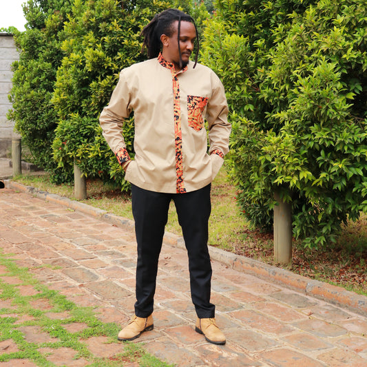 Long sleeve shirt -  African